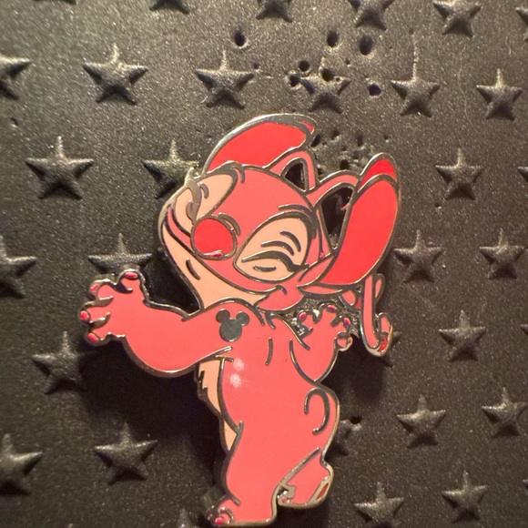 Disney LILO and Stitch Angel 2025 Hodden Mickey Pink Series Pin - Picture 1 of 3